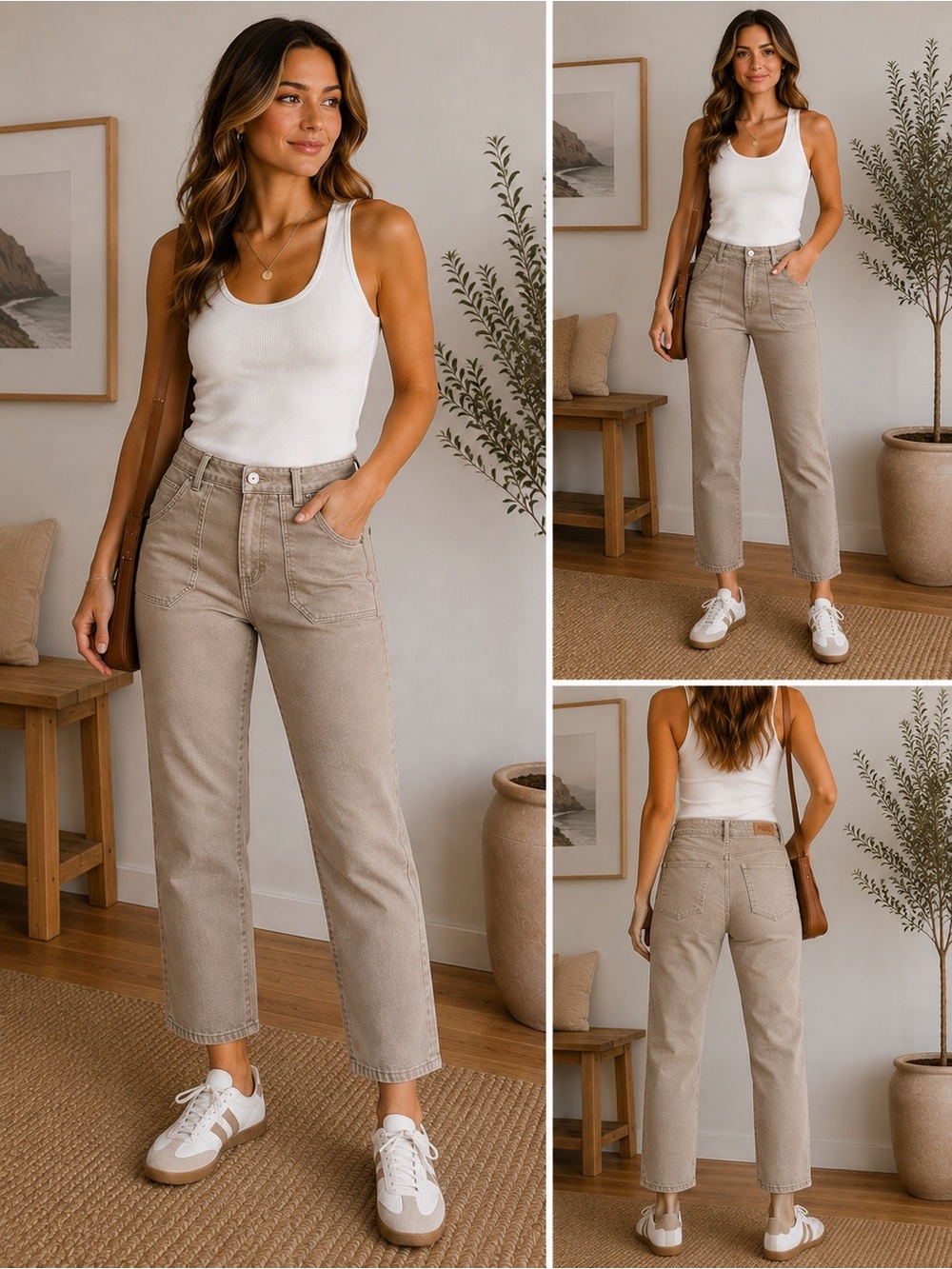 PAIGE Mayslie Slim Straight Ankle Utility Jeans – Size 25